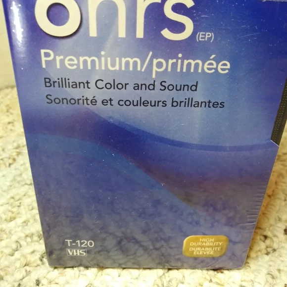 3/$18 4 Pack Of Sony Premium Brilliant Color & Sound 6 Hrs VHS Tapes - Picture 2 of 6